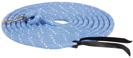 Harry&#039;s Horse leadrope met musketon 6,8 meter lichtblauw