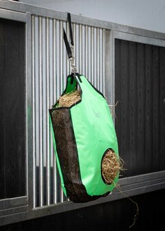 Harry&#039;s Horse hooizak met gaas inzet groen