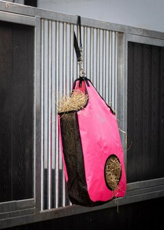 Harry&#039;s Horse hooizak met gaas inzet roze