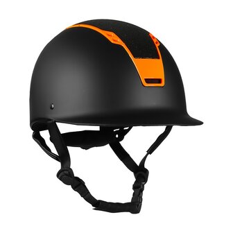 Horka cap Sparrow zwart/oranje