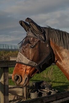 Harry&#039;s Horse vliegenmasker Flyshield bamboo lining