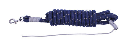 QHP leadrope 4,2 meter navy/grijs