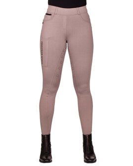 QHP rijlegging Jorine full grip taupe