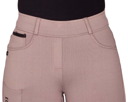 QHP rijlegging Jorine full grip taupe