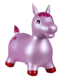 QHP skippybal Jumpy horse Pearl roze