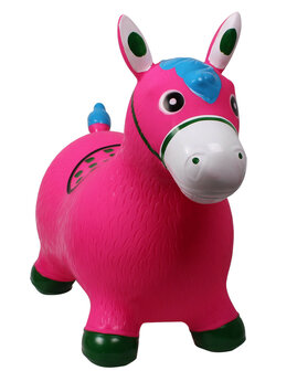 QHP skippybal Jumpy horse roze