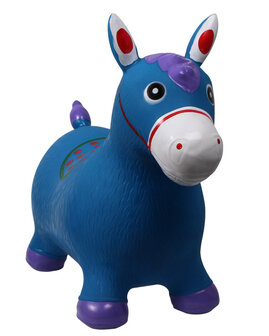 QHP skippybal Jumpy horse blauw