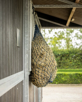 QHP hooinet 5x5 cm maas hay bale 107 cm x 119 cm navy