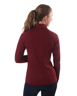 QHP trainingsshirt Florence bordeaux