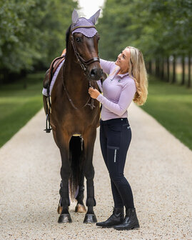 QHP trainingsshirt Florence lavender