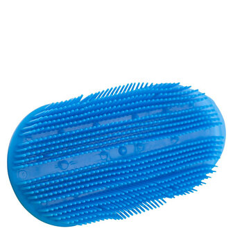 Premiere plastic rosborstel blauw