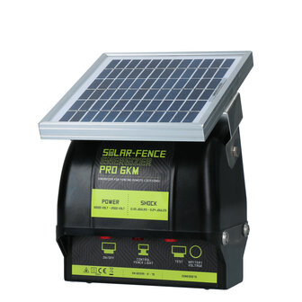 ZoneGuard Solar-Fence Energizer Pro 6 km