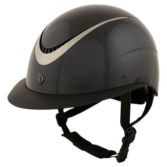 BR cap Th&egrave;ta Plus Glossy zwart/gunmetal