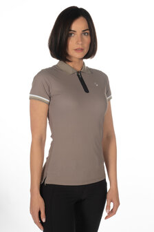 Lauria Garrelli poloshirt Amalfi taupe