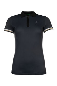 Lauria Garrelli poloshirt Amalfi zwart