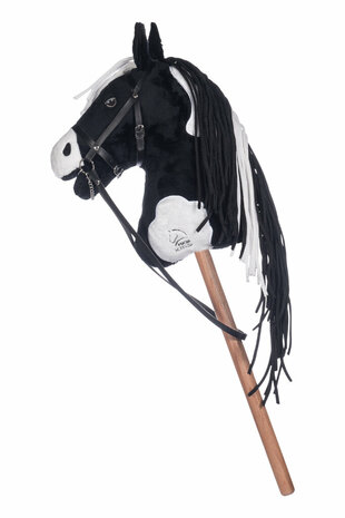 HKM Hobby Horse zwart/wit