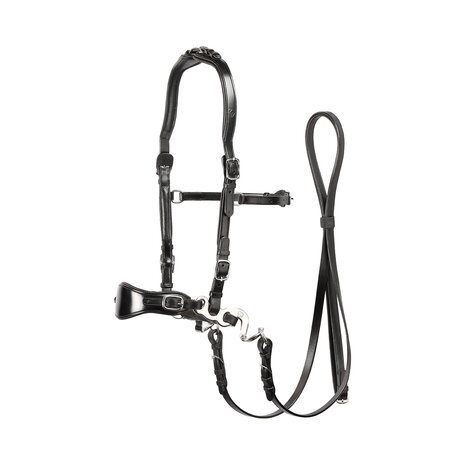 Edix ED4 hackamore hoofdstel Hack-Q® Classic zwart