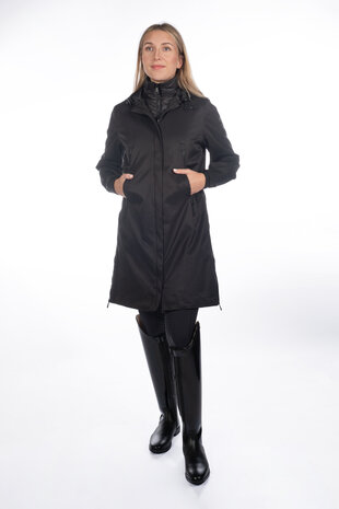 HKM waterdichte parka Alpine zwart