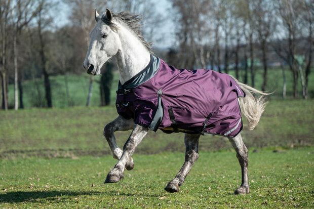 HKM regendeken Liberty 1200D 0 gram wijnrood