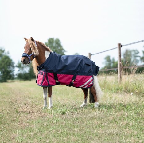 HKM regendeken Mini 600D 0 gram wijnrood