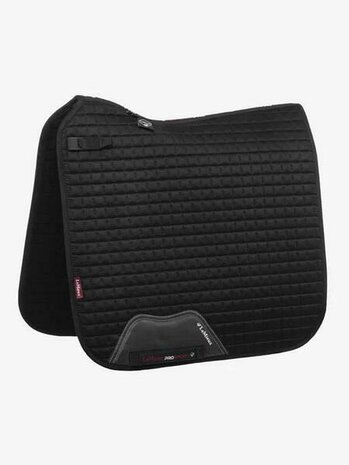 LeMieux zadeldek Suede Dressage Square zwart