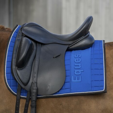 Horka Equestrian Pro Embossed zadeldek DR blauw