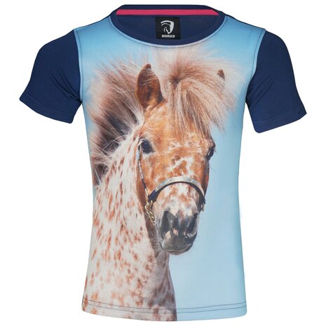 Horka t-shirt Ollie blauw