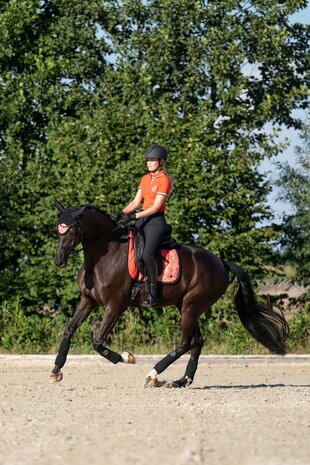 HKM poloshirt -Savona- rood