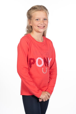 HKM t-shirt met lange mouwen -Aymee- roze