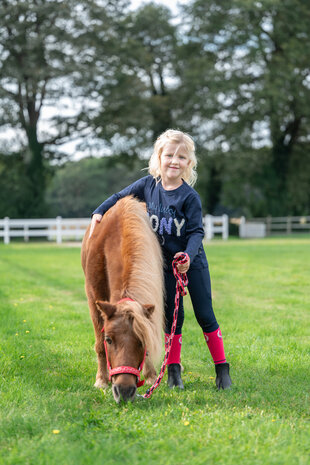 HKM t-shirt met lange mouwen -Aymee- donkerblauw