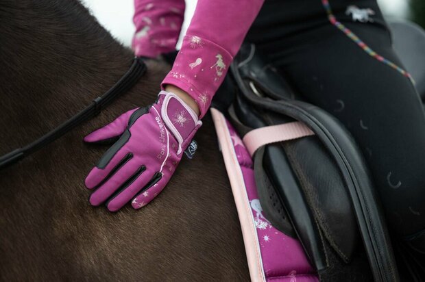 HKM rijhandschoenen -Polly-