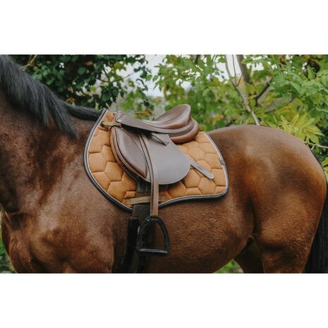 EquiTheme zadelpad Quadri camel