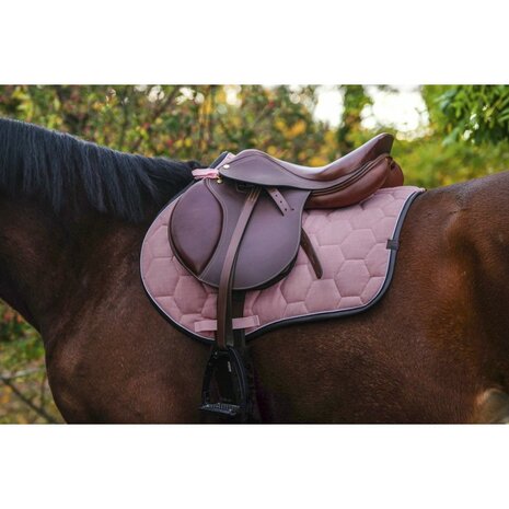 EquiTheme zadelpad Quadri roze