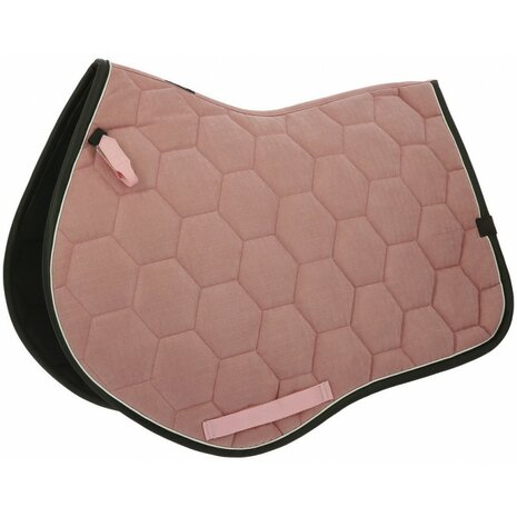 EquiTheme zadelpad Quadri roze