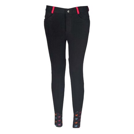 Red Horse rijbroek Tiki slim fit zwart