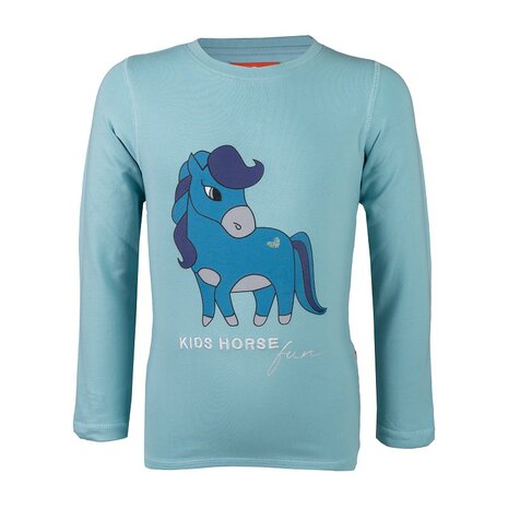 Red Horse t-shirt Mila blauw