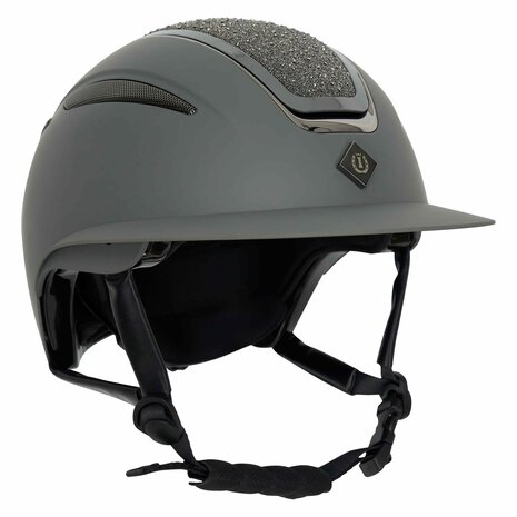 Imperial Riding cap Olania Deluxe big visor grijs