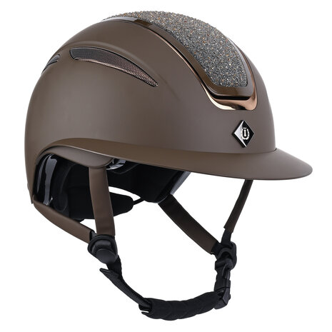 Imperial Riding cap Olania Deluxe big visor bruin