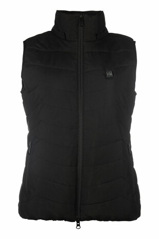 HKM verwarmde bodywarmer incl powerbank zwart