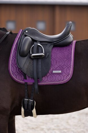 Imperial Riding zadeldek Sky black berry