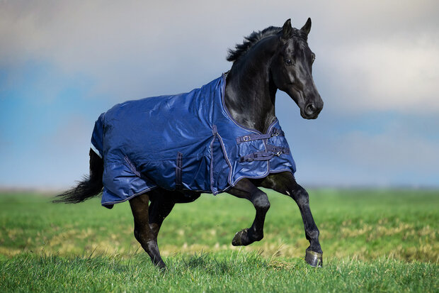 Imperial Riding regendeken Super-dry 0gr navy