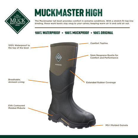 Muck Boot laarzen Muckmaster High