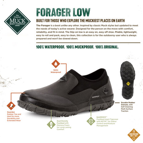 Muck Boot schoenen Forager Low