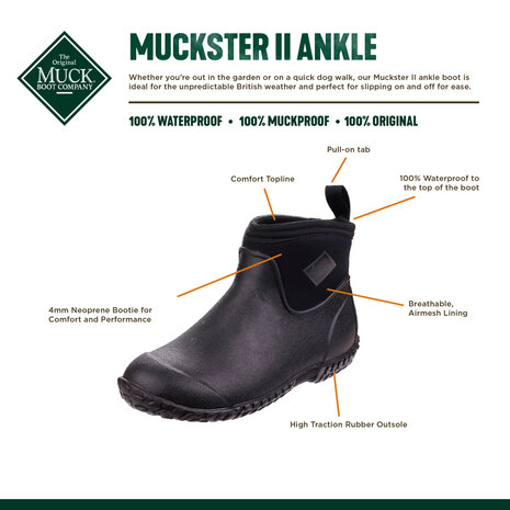 Muck Boot schoenen Muckster II Ankle