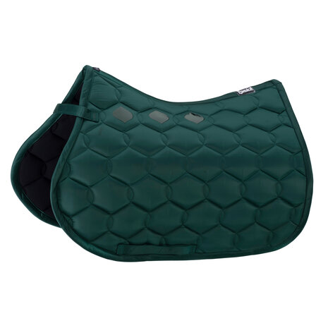 Eskadron zadeldek Glossy Wave groen