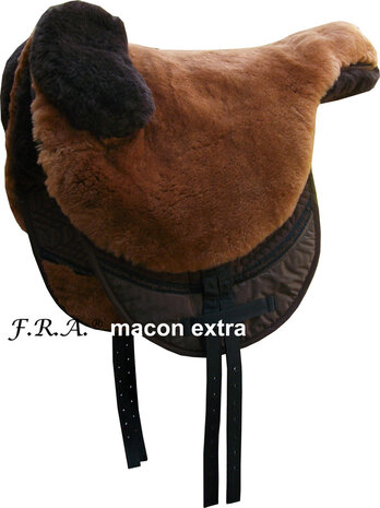 FRA bareback pad Macon Extra bruin/cappuccino