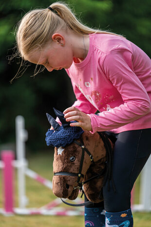 HKM Hobby Horse oornetje donkerblauw