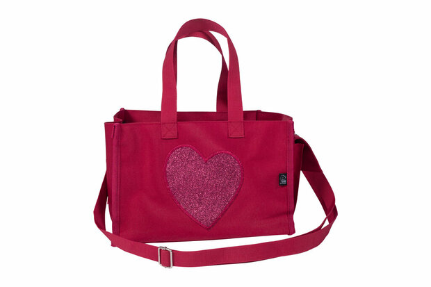 HKM cuddle pony transport tas rood