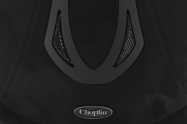 Choplin cap Aero Velvet mat zwart