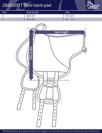 Harry's Horse barebackpad